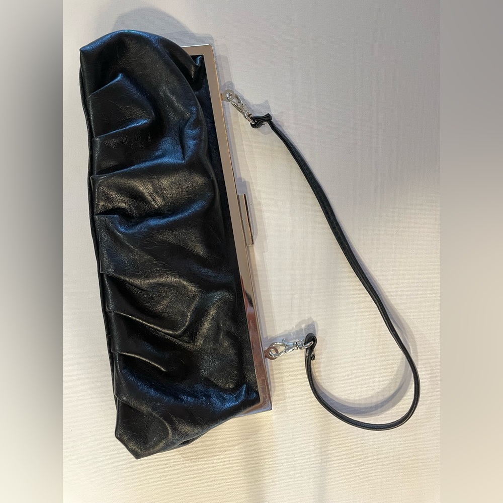 Little Black Bag Silver Hardware